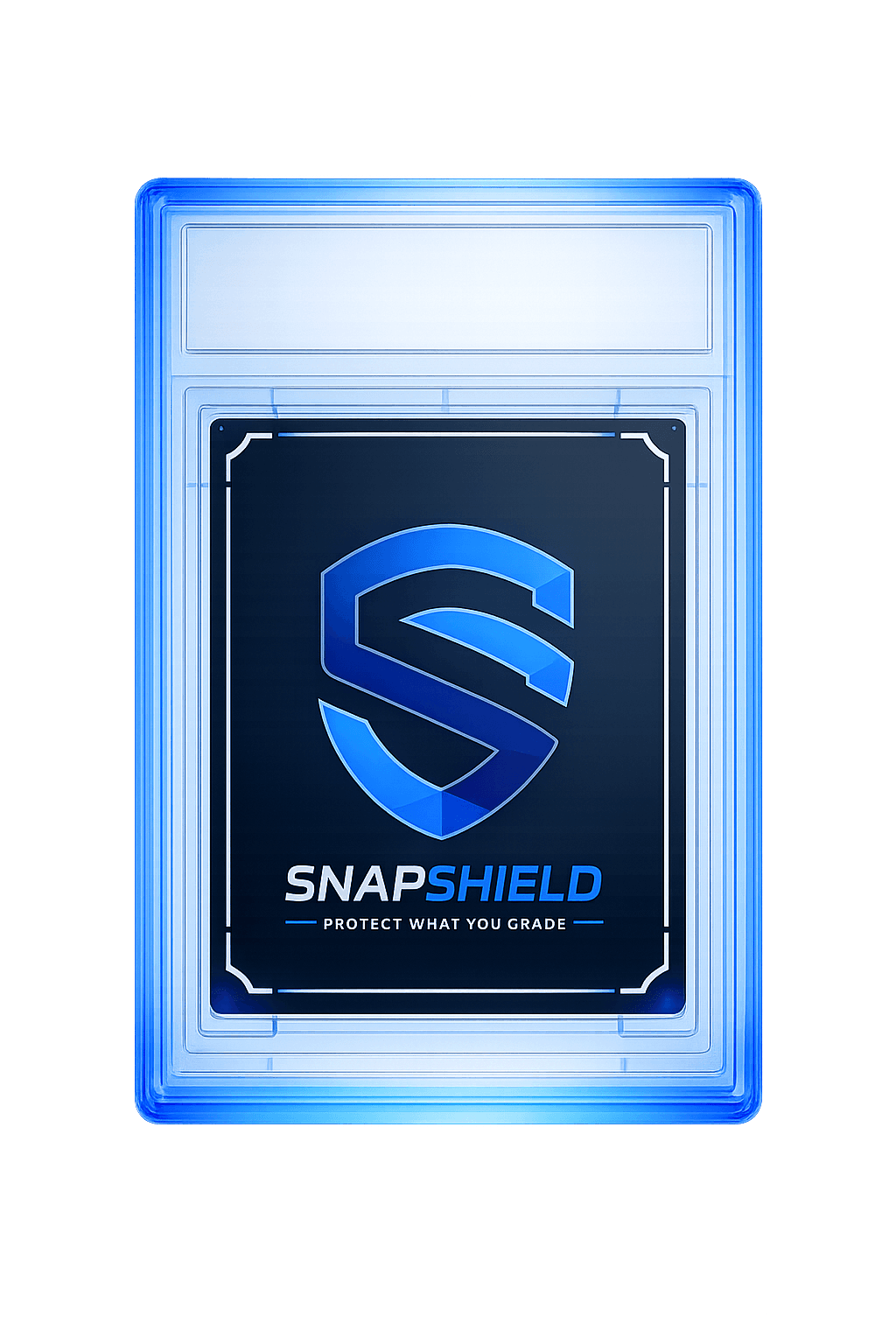 Snap Shield Electric Blue back